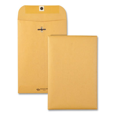 Quality Park Envelopes w/Clasp,Heavy-Dut